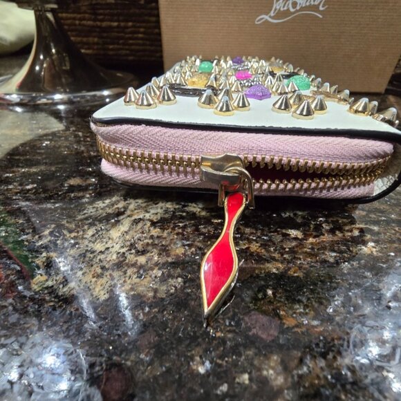 VGC Authentic Christian Louboutin Panettone Zippy Wallet - Picture 6 of 12